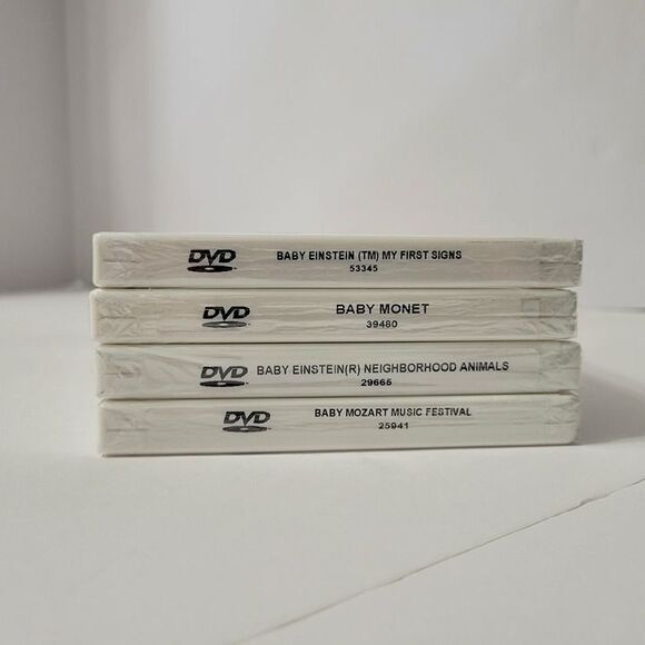 NEW Baby Einstein DVD Nursery Necessities 4 Pk Where Discovery Begins 1st Signs - Picture 7 of 11